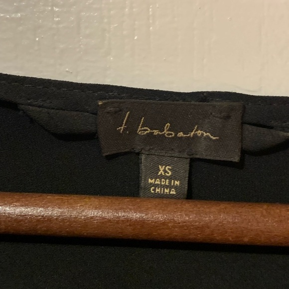 Babaton (Aritzia) light short black dress, Size XS - Picture 3 of 3